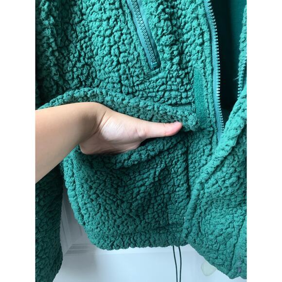 My Mum Made it Hooded Shag Utility Jacket - Aventurine - Picture 11 of 12